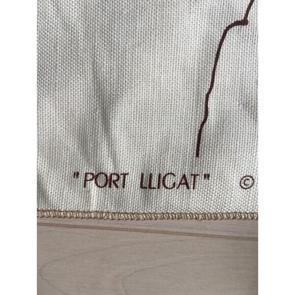 Brunschwig & Fils "Port Lligat" fabric flowers vintage swatch 28 x 32 - Picture 6 of 7